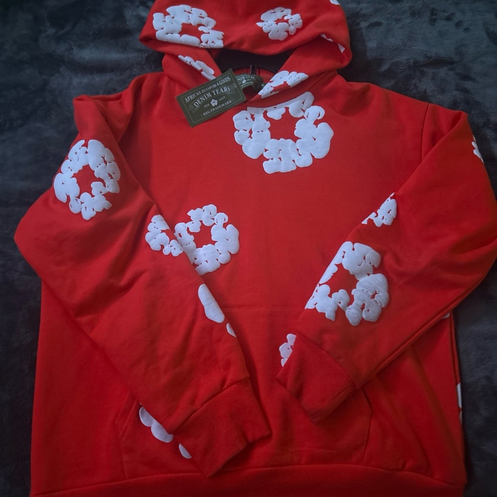 Orange Denim Tears/Medium/Worn Once/Amazing Quality/Fast shipping